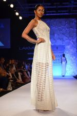 Model walk for Anita Dongre Show at LFW 2014 Day 3 in Grand Hyatt, Mumbai on 14th March 2014
